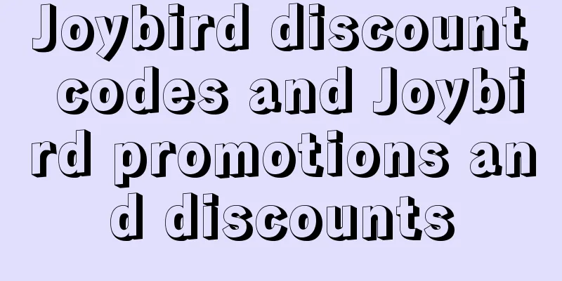 Joybird discount codes and Joybird promotions and discounts
