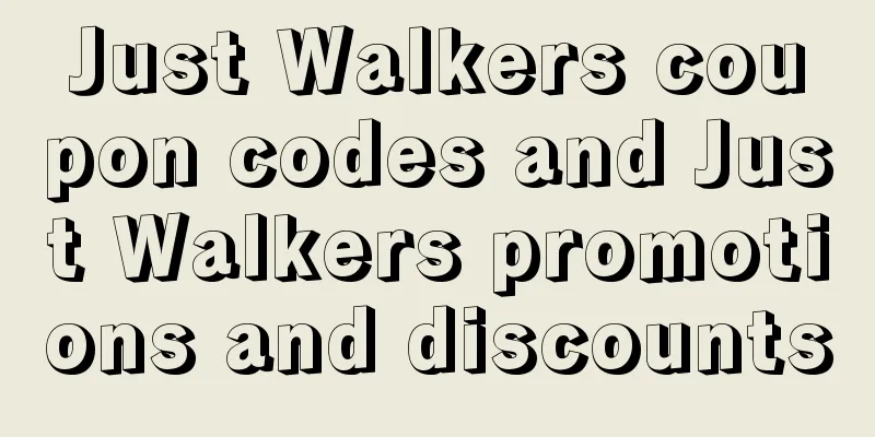 Just Walkers coupon codes and Just Walkers promotions and discounts