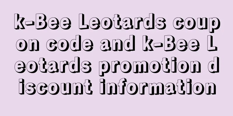 k-Bee Leotards coupon code and k-Bee Leotards promotion discount information