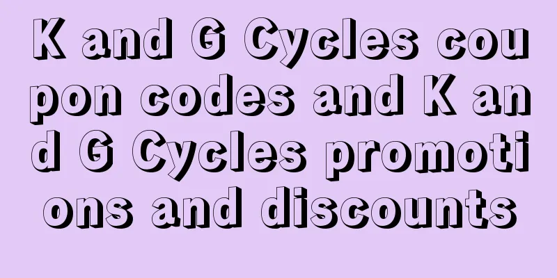 K and G Cycles coupon codes and K and G Cycles promotions and discounts