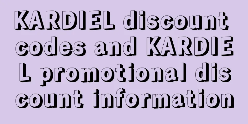 KARDIEL discount codes and KARDIEL promotional discount information