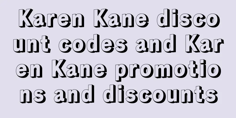Karen Kane discount codes and Karen Kane promotions and discounts
