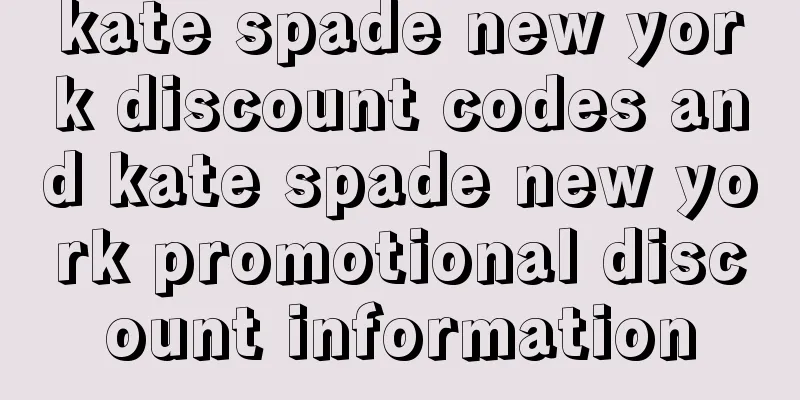 kate spade new york discount codes and kate spade new york promotional discount information