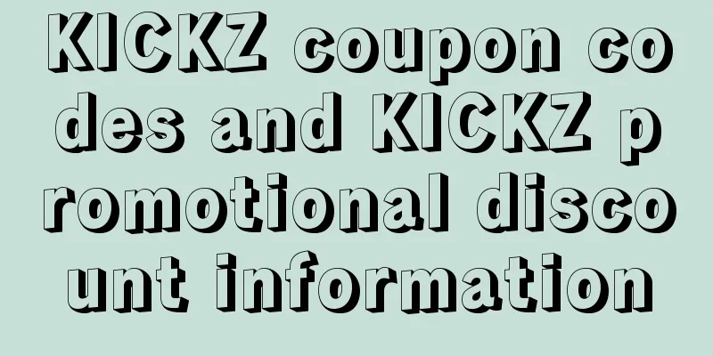 KICKZ coupon codes and KICKZ promotional discount information