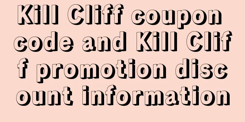 Kill Cliff coupon code and Kill Cliff promotion discount information