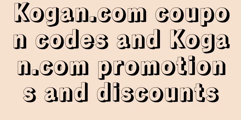 Kogan.com coupon codes and Kogan.com promotions and discounts