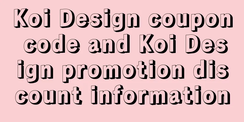 Koi Design coupon code and Koi Design promotion discount information