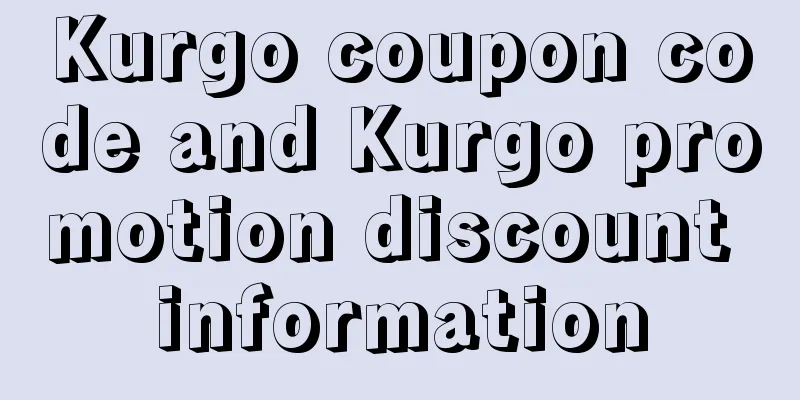 Kurgo coupon code and Kurgo promotion discount information