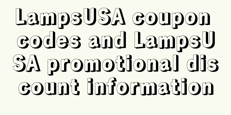 LampsUSA coupon codes and LampsUSA promotional discount information