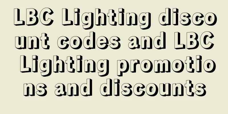 LBC Lighting discount codes and LBC Lighting promotions and discounts
