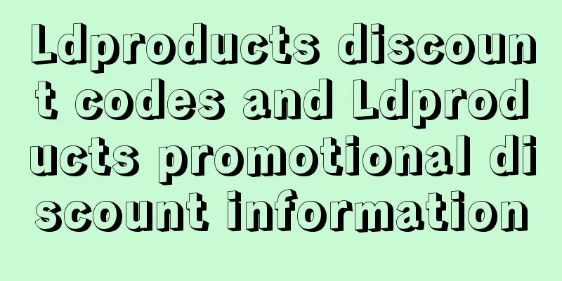 Ldproducts discount codes and Ldproducts promotional discount information