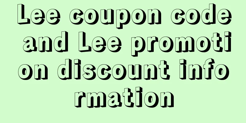 Lee coupon code and Lee promotion discount information