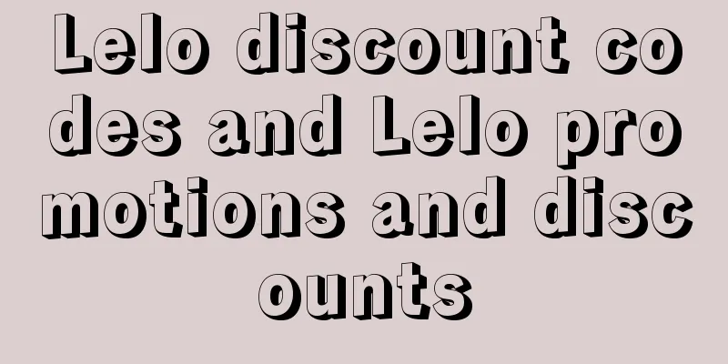 Lelo discount codes and Lelo promotions and discounts