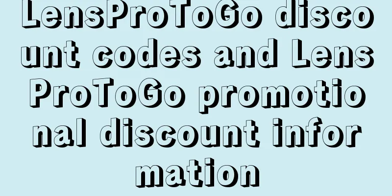 LensProToGo discount codes and LensProToGo promotional discount information