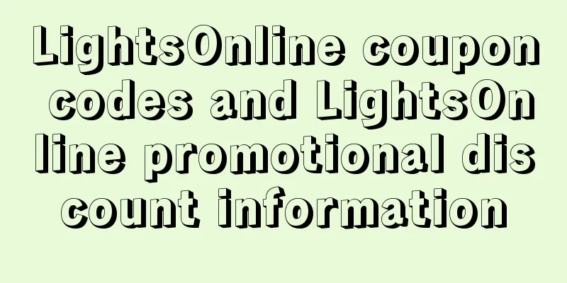 LightsOnline coupon codes and LightsOnline promotional discount information