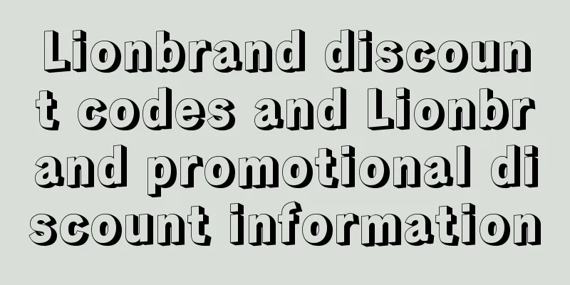Lionbrand discount codes and Lionbrand promotional discount information