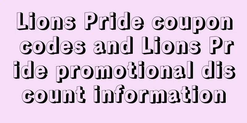 Lions Pride coupon codes and Lions Pride promotional discount information