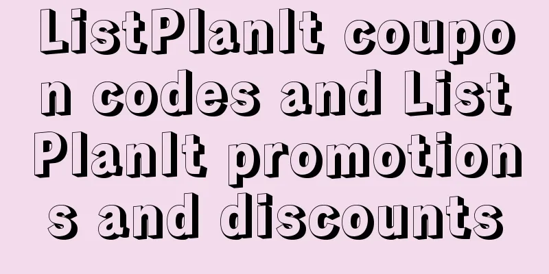ListPlanIt coupon codes and ListPlanIt promotions and discounts