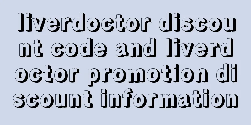 liverdoctor discount code and liverdoctor promotion discount information