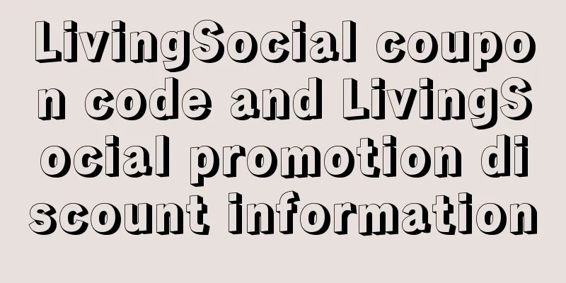 LivingSocial coupon code and LivingSocial promotion discount information