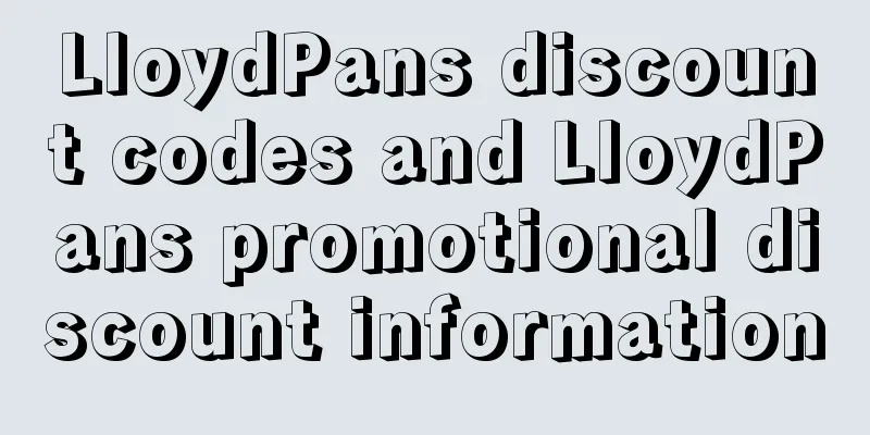 LloydPans discount codes and LloydPans promotional discount information