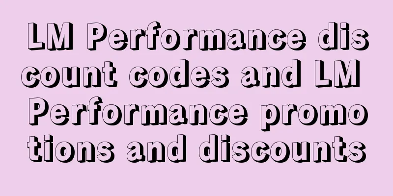 LM Performance discount codes and LM Performance promotions and discounts