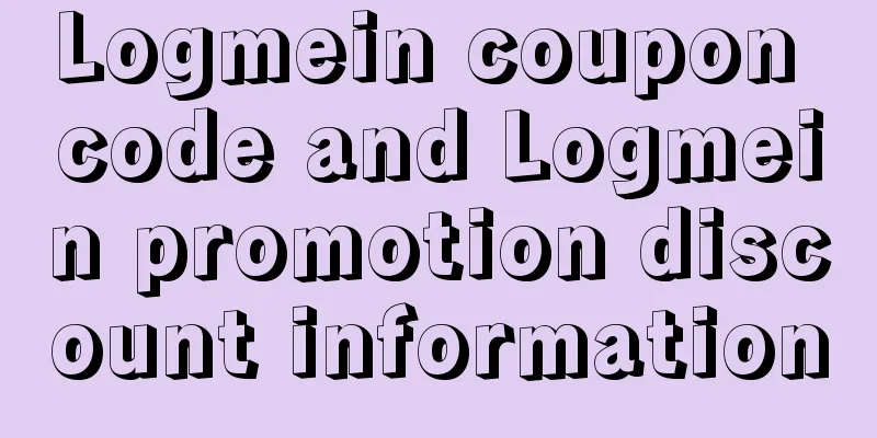 Logmein coupon code and Logmein promotion discount information