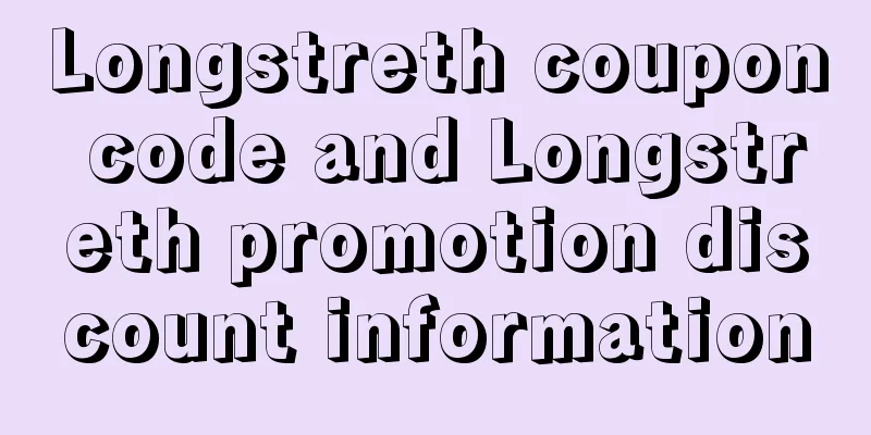 Longstreth coupon code and Longstreth promotion discount information