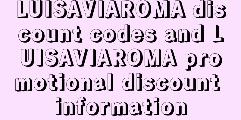 LUISAVIAROMA discount codes and LUISAVIAROMA promotional discount information