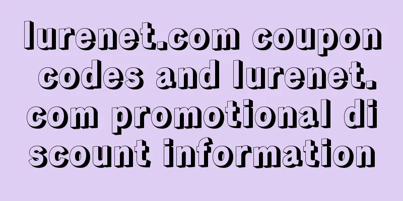 lurenet.com coupon codes and lurenet.com promotional discount information