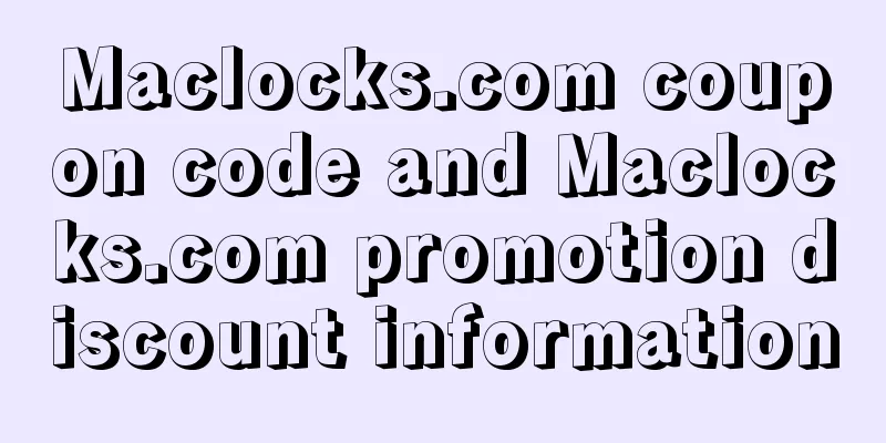 Maclocks.com coupon code and Maclocks.com promotion discount information