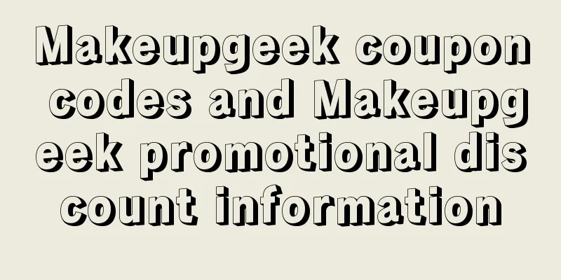Makeupgeek coupon codes and Makeupgeek promotional discount information