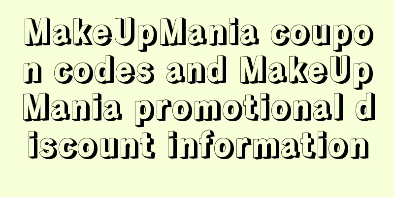 MakeUpMania coupon codes and MakeUpMania promotional discount information