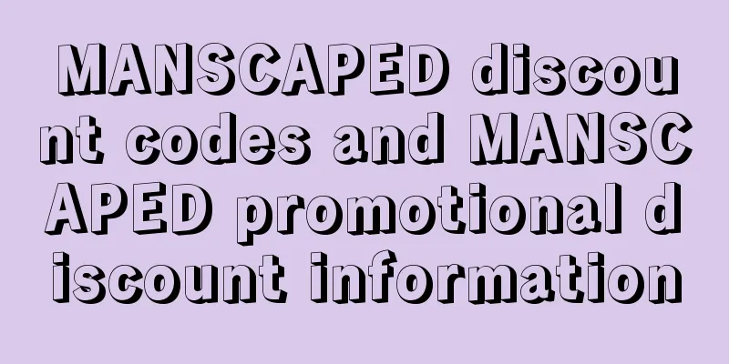 MANSCAPED discount codes and MANSCAPED promotional discount information