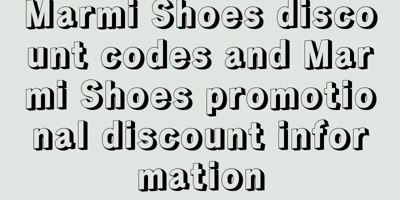 Marmi Shoes discount codes and Marmi Shoes promotional discount information