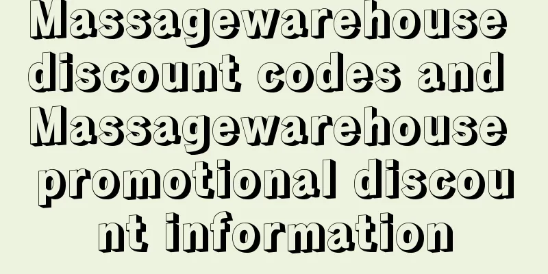 Massagewarehouse discount codes and Massagewarehouse promotional discount information