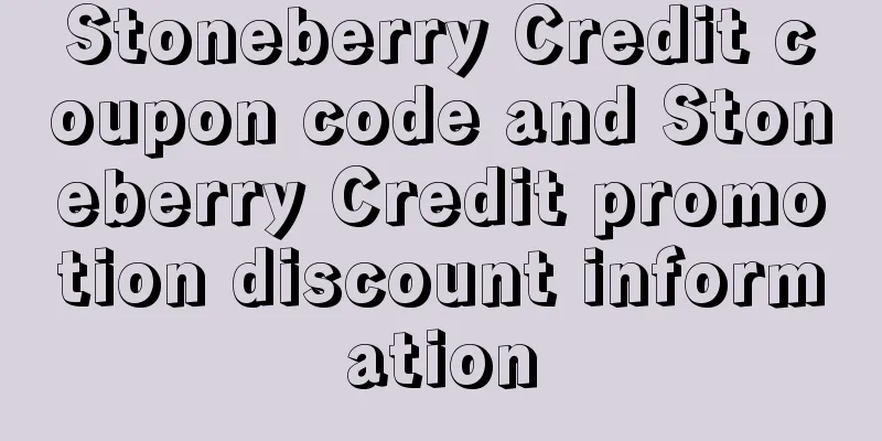 Stoneberry Credit coupon code and Stoneberry Credit promotion discount information