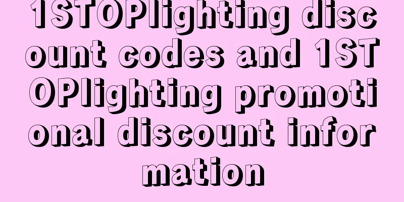 1STOPlighting discount codes and 1STOPlighting promotional discount information