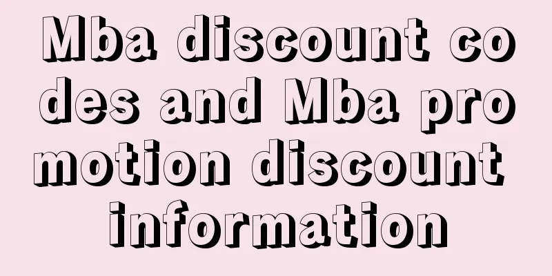 Mba discount codes and Mba promotion discount information