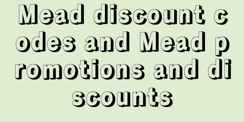 Mead discount codes and Mead promotions and discounts