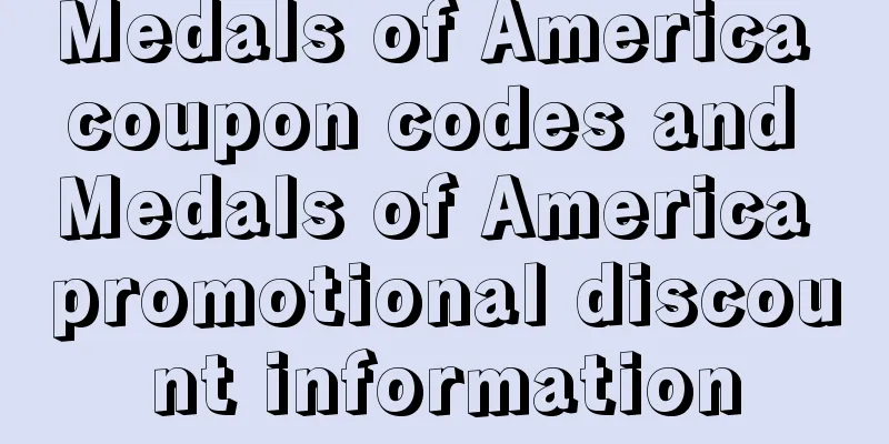 Medals of America coupon codes and Medals of America promotional discount information