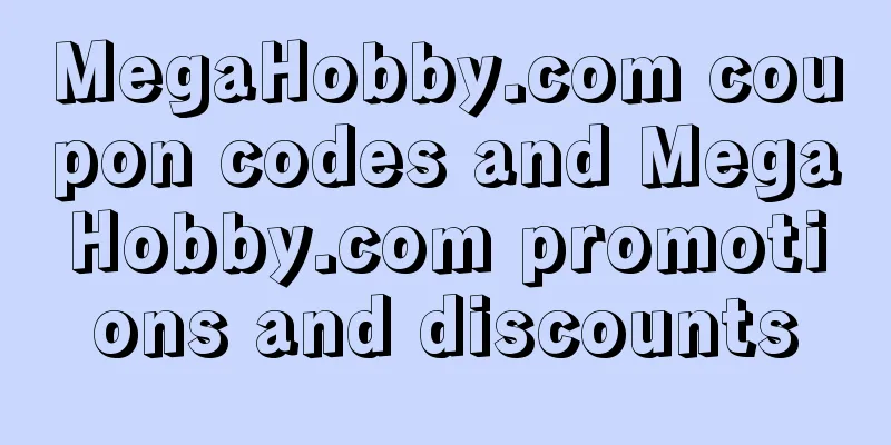 MegaHobby.com coupon codes and MegaHobby.com promotions and discounts