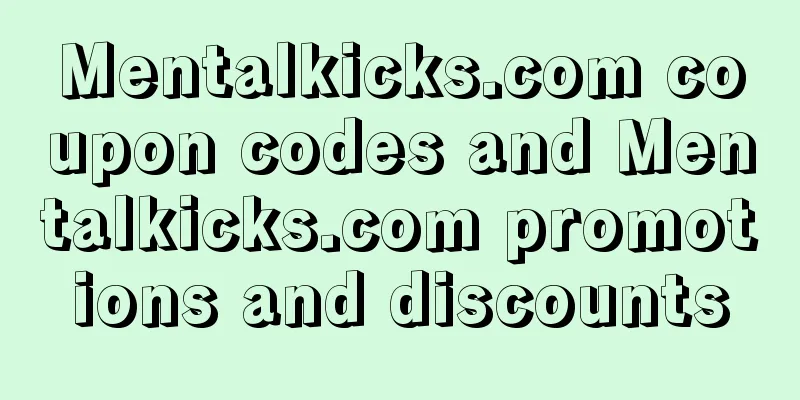 Mentalkicks.com coupon codes and Mentalkicks.com promotions and discounts