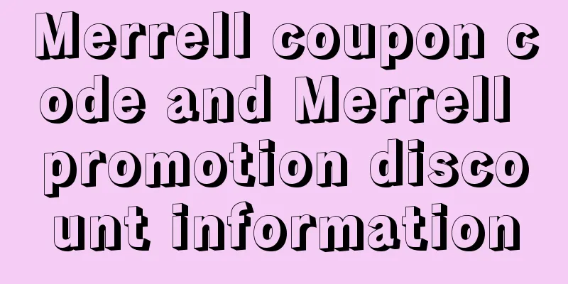 Merrell coupon code and Merrell promotion discount information