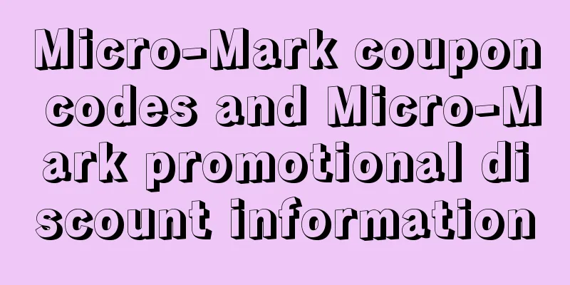 Micro-Mark coupon codes and Micro-Mark promotional discount information