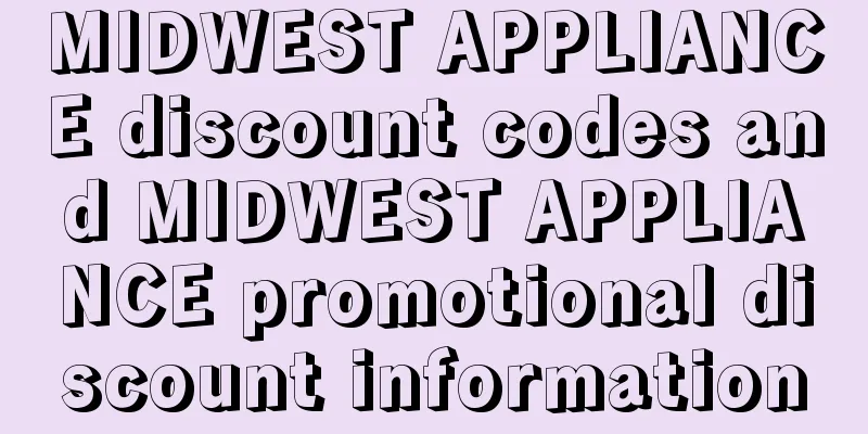 MIDWEST APPLIANCE discount codes and MIDWEST APPLIANCE promotional discount information
