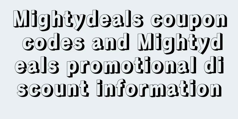 Mightydeals coupon codes and Mightydeals promotional discount information