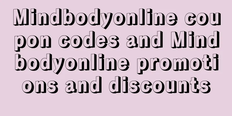 Mindbodyonline coupon codes and Mindbodyonline promotions and discounts