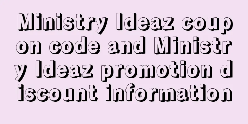 Ministry Ideaz coupon code and Ministry Ideaz promotion discount information
