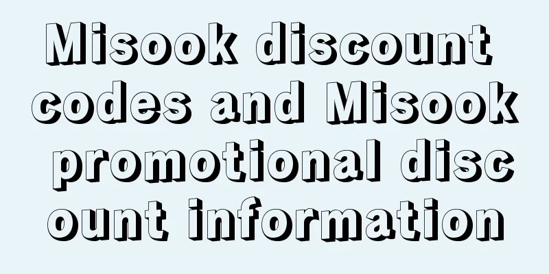 Misook discount codes and Misook promotional discount information